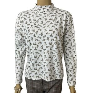 🔥🔥Croft & Barrow Lady Cotton Turtle Neck Sweater Shirt Petite Small.